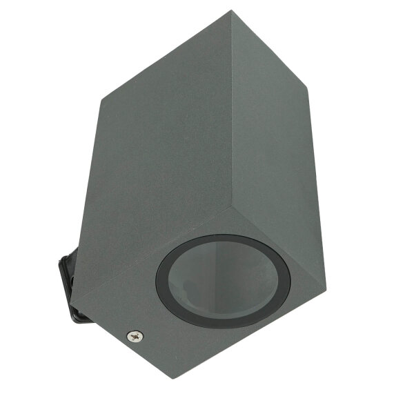 Luminaire dextérieur moderne Up Down Projecteur Anthracite AALBORG