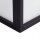 Lampe murale extérieure anthracite aluminium carré IP44