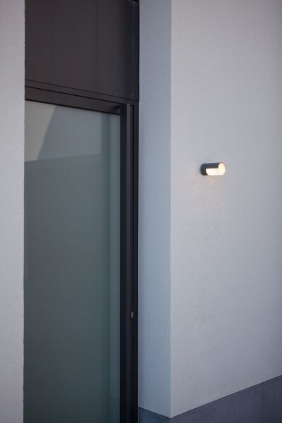 Lampe dextérieur pivotante LED anthracite faible éblouissement entrée maison