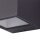 Außenwandleuchte LED Anthrazit Alu IP54 4000K B:8,8 cm