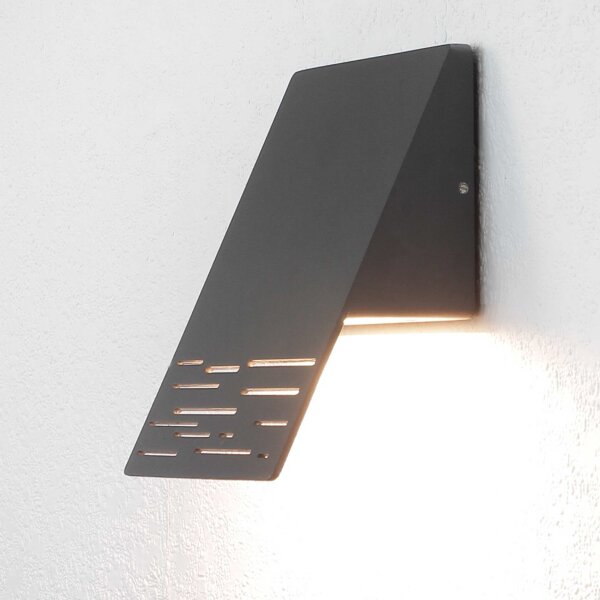 Applique murale dextérieur moderne LED anthracite