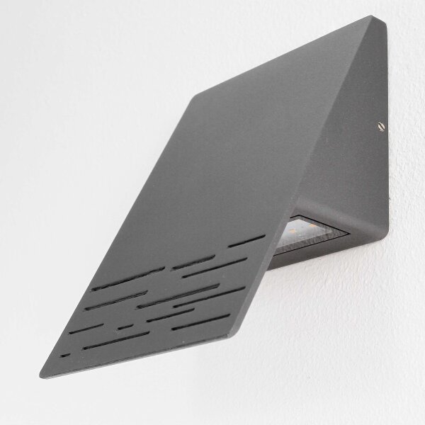 Applique murale dextérieur moderne LED anthracite
