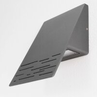 Applique murale dextérieur moderne LED anthracite