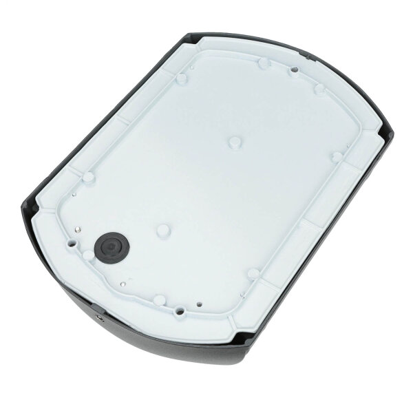 Lampe de jardin extérieure moderne semi-circulaire QUARTZ couleur anthracite