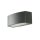 Applique murale dextérieur semi-circulaire Moderne en anthracite