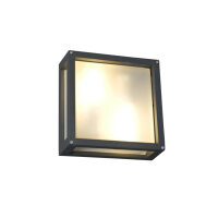 Lampe dextérieur moderne en anthracite 25/25 cm