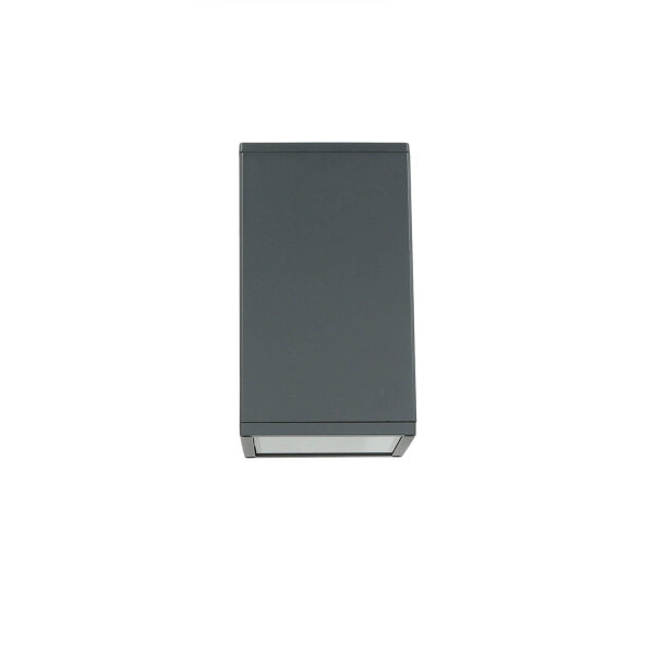 Lampe dextérieur carrée Anthracite IP54 H:20 cm E27