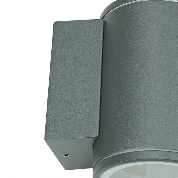 Applique murale dextérieur Anthracite IP54 Aluminium GU10