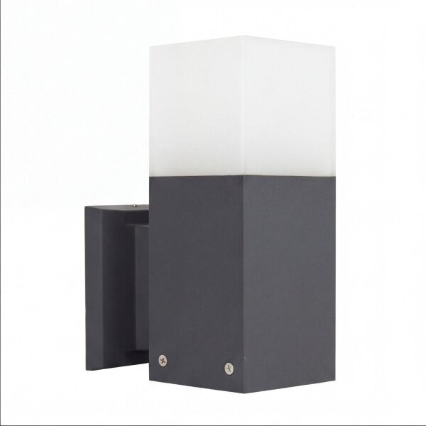 Applique murale résistante aux intempéries Anthracite IP44 faible éblouissement