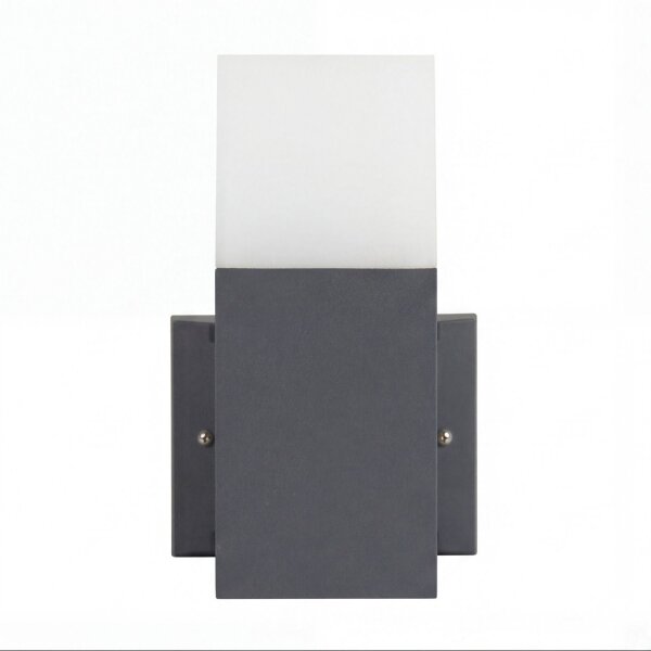 Applique murale résistante aux intempéries Anthracite IP44 faible éblouissement