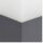 Applique murale résistante aux intempéries Anthracite IP44 faible éblouissement