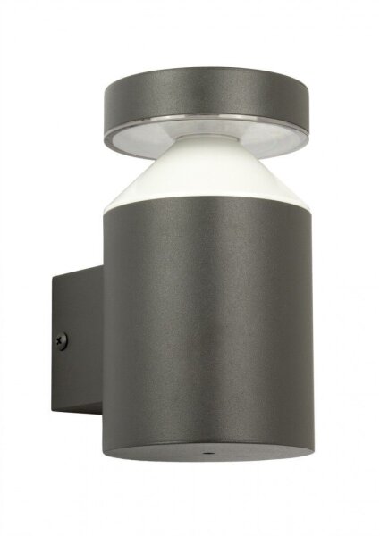 Applique extérieure LED anthracite IP44 Acier inoxydable