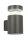 Applique extérieure LED anthracite IP44 Acier inoxydable