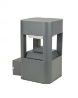 Luminaire ext&eacute;rieur anthracite carr&eacute; IP54...