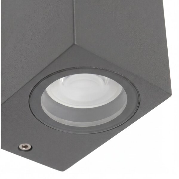 Lampe dextérieur Anthracite IP44 Up Down KEPPLER Outdoor