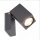 Applique murale anthracite réglable IP44 aluminium