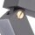 Applique murale anthracite réglable IP44 aluminium