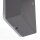 Applique murale anthracite réglable IP44 aluminium