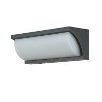 Applique murale LED TENBOS Anthracite IP65 Moderne...