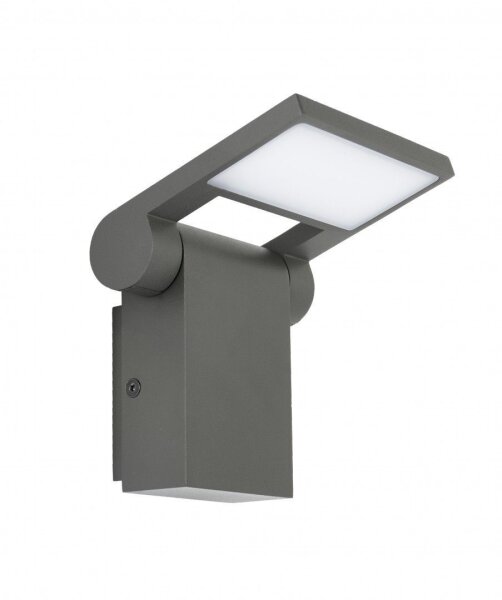 Lampe dextérieur LED anthracite IP54 orientable