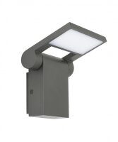 Lampe dextérieur LED anthracite IP54 orientable