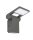 Lampe dext&eacute;rieur LED anthracite IP54 orientable