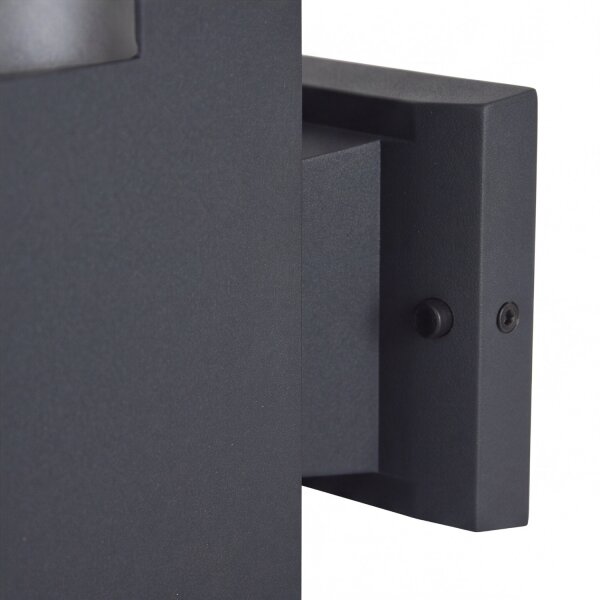Lampe murale dextérieur anthracite IP54 résistante aux intempéries