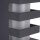 Lampe murale dextérieur anthracite IP54 résistante aux intempéries