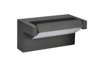 Applique murale anthracite IP54 Moderne 4000K 720lm