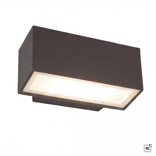 Up Down Applique murale anthracite IP54 L:22cm