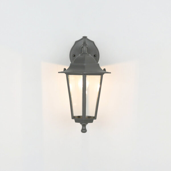 Lampe dextérieur rustique anthracite IP44 PARIS