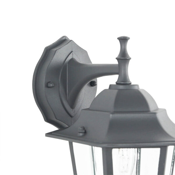 Lampe dextérieur rustique anthracite IP44 PARIS