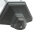 Applique extérieure anthracite LIVORNO rustique E27 IP44