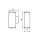UP Down lampe dextérieur anthracite aluminium verre IP44