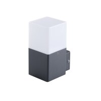 Lampe dextérieur Anthracite Blanc IP44 E27 faible...