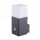 Lampe dextérieur avec détecteur de mouvement Anthracite E27 IP44 Mur