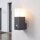 Lampe dextérieur avec détecteur de mouvement Anthracite E27 IP44 Mur