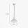 Lustre suspendu en laiton Lipari