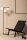 Lampadaire moderne métal or verre 150 cm G9 3 flammes
