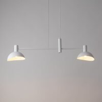 Lampe à suspendre moderne métal blanc L:90...