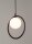 Blendarme Lampe à suspendre Noir Métal Boule Ø12 cm G9