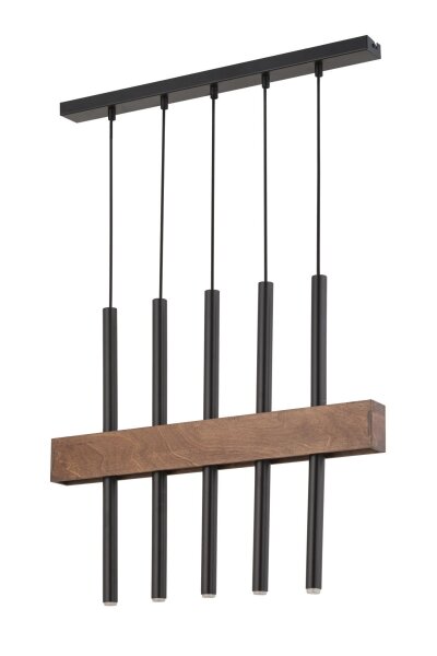 Bois Suspension Noir Métal confortable G9 Cylindre