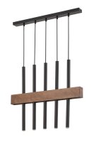 Bois Suspension Noir Métal confortable G9 Cylindre