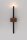 Applique murale noire métal bois G9 L:11 cm confortable