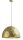 Suspension ronde or m&eacute;tal styl&eacute; E27 &Oslash;50 cm