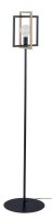 Grand lampadaire noir métal 161 cm E27 stylé