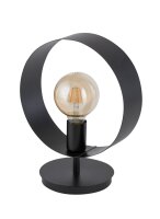 Lampe de table noire décorative H:32 cm petite...