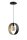 Lampe &agrave; suspendre design m&eacute;tal L:25 cm E27 d&eacute;coratif