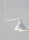 Plafonnier blanc métal 2flmg E27 jusquà 60W décoratif