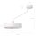 Plafonnier rétro Blanc Métal E27 Ø35 cm frappant